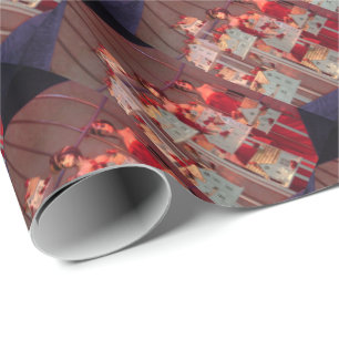 Christmas Window  in New York Wrapping Paper