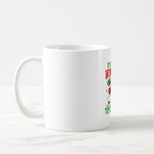 Christmas Wine-Derful Red Wine Design Coffee Mug