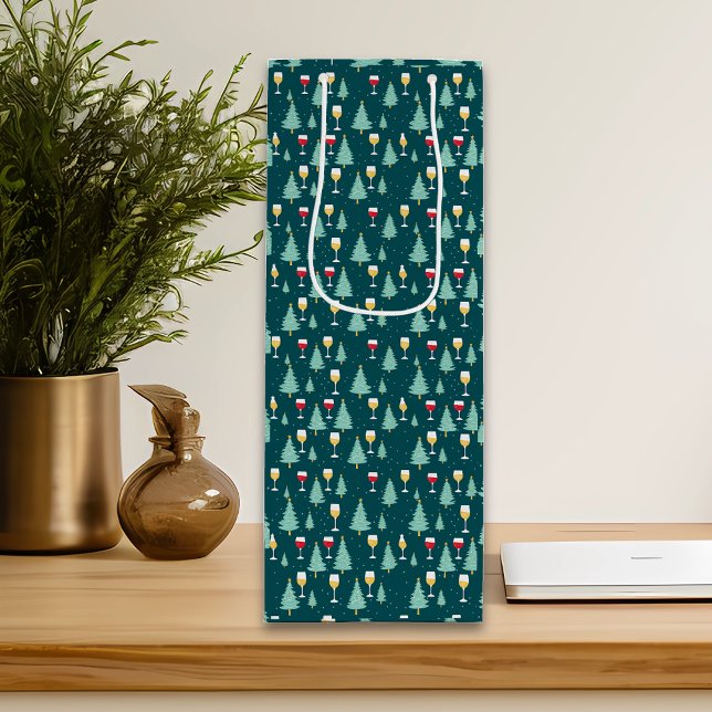 Christmas Wine Lover  Wine Gift Bag (Creator Uploaded)