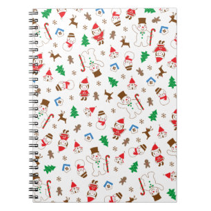 Christmas, Winter and New Year Design Notebook