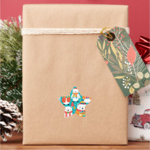 Christmas Winter Animal Party Pattern