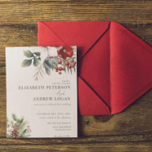 Christmas Winter Floral | Christmas Wedding