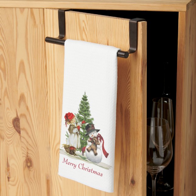 Christmas/Winter Kitchen Towel (Thirds Fold)
