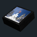 Christmas winter landscape gift box<br><div class="desc">Share the spirit of peace and joy on this occasion with this Christmas winter landscape gift.</div>