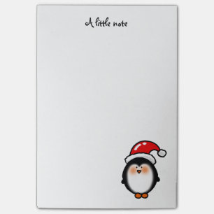 Christmas winter penguin - Merry Christmas Post-it Notes