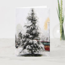 Christmas Winter Tree