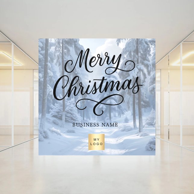 Christmas winter wonderland business logo (Creator Uploaded)