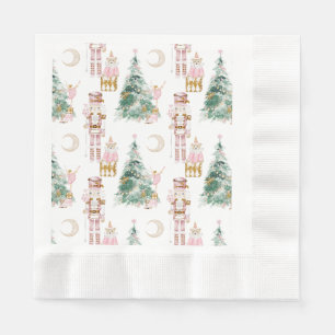 Christmas winter wonderland candy Nutcracker  Napkin