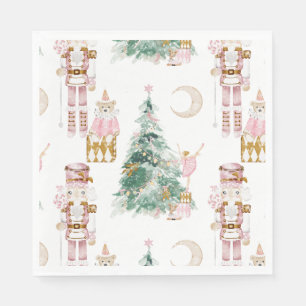 Christmas winter wonderland candy Nutcracker  Napkin