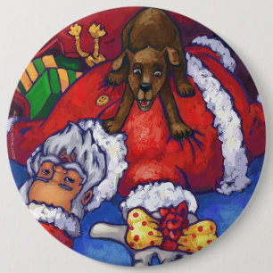 Christmas Wish 6 Cm Round Badge