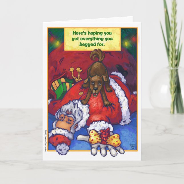 Christmas Wish Holiday Card (Front)