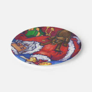 Christmas Wish Painting Paper Plate