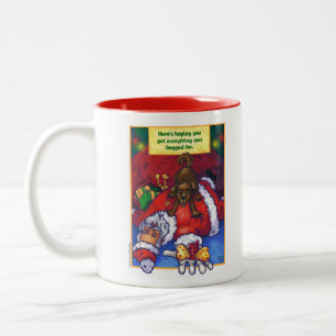 Christmas Wish Two-Tone Coffee Mug
