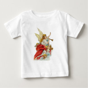 Christmas wishes angels baby T-Shirt