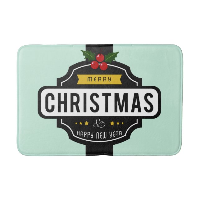 Christmas Wishes bath mats (Front)