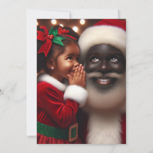 Christmas Wishes - Black People Christmas Cards