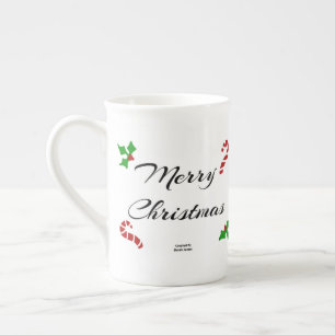 Christmas Wishes Bone China Mug