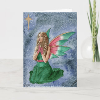 Christmas Wishes by Dawn Obrecht Holiday Card