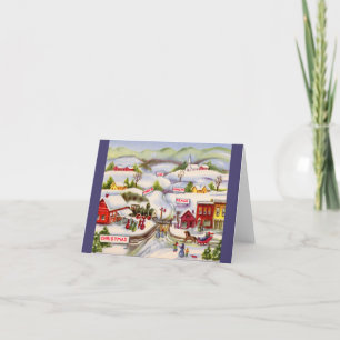 Christmas wishes cheer peace health joy holiday card