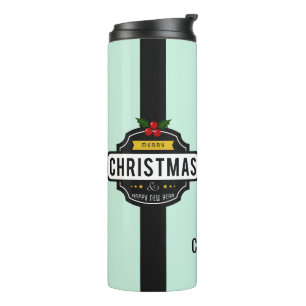 Christmas Wishes custom name tumbler