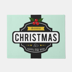 Christmas Wishes door mat