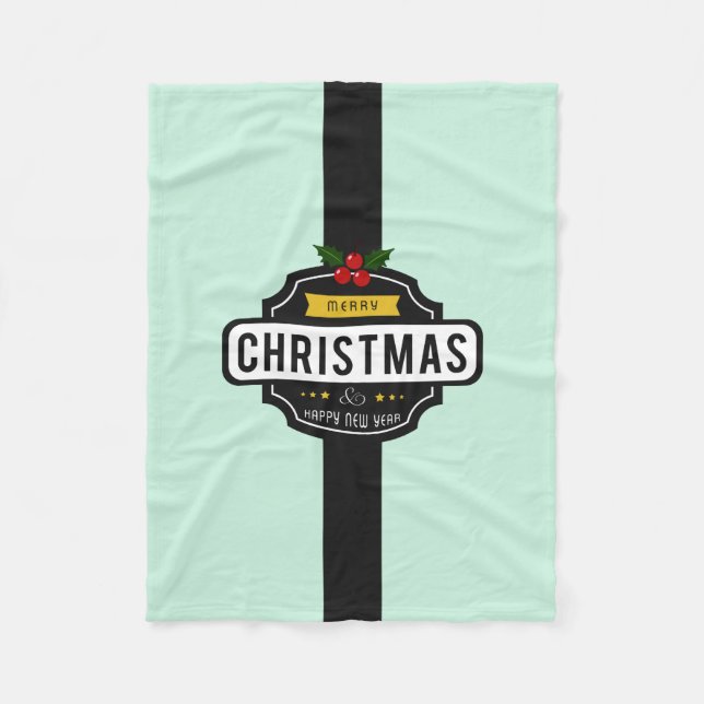 Christmas Wishes fleece blankets (Front)