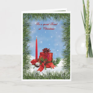 Christmas wishes for a special friend Card