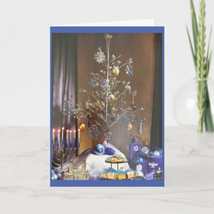 CHRISTMAS WISHES FOR FAMILY, FRIENDS & HAPPINESS CARD
