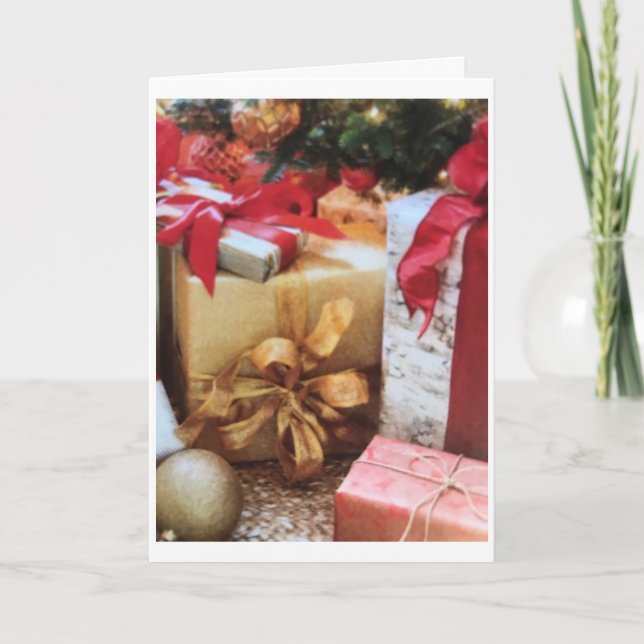 ***CHRISTMAS WISHES*** FOR ONE AND ALL! CARD (Front)