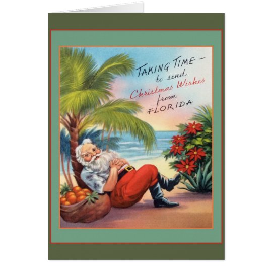 Christmas Wishes from Florida! Card
