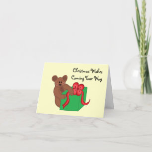 Christmas Wishes Holiday Card