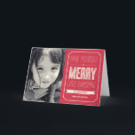 Christmas Wishes Holiday Photo Card<br><div class="desc">Celebrate the season with this modern and stylish holiday card from Berry Berry Sweet.</div>