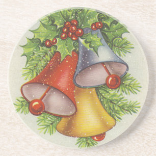 Christmas Wishes Jingle Bells Coaster