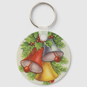 Christmas Wishes Jingle Bells Key Ring