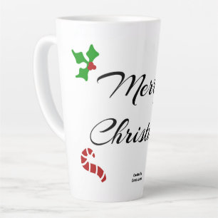 Christmas Wishes Large Latte Mug