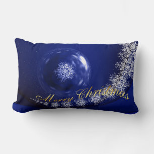 Christmas wishes lumbar cushion