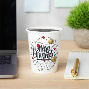 Christmas Wishes Paper Cups