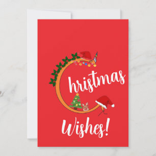 Christmas Wishes Series 02 Holiday Card