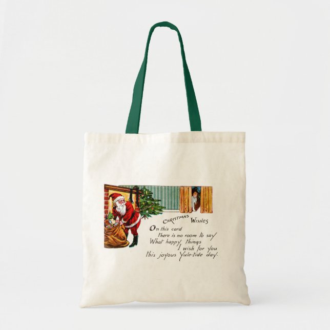 Christmas Wishes Tote Bag (Front)