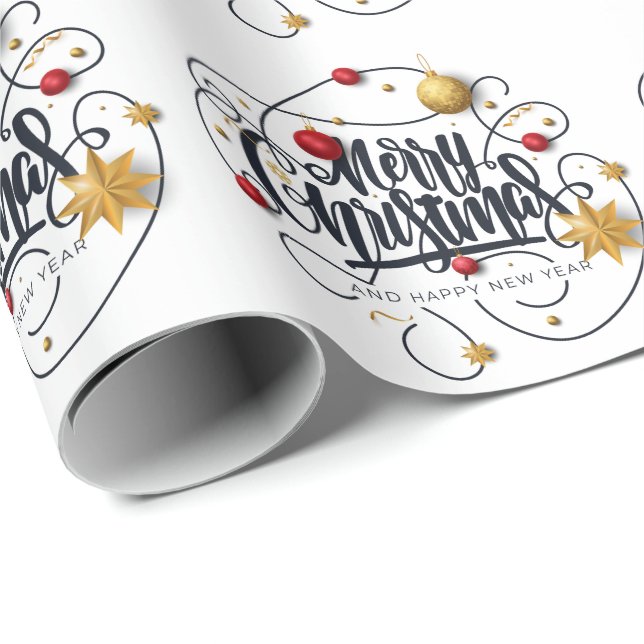 Christmas Wishes Wrapping Paper (Roll Corner)