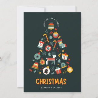 Christmas Wishing Holiday Card