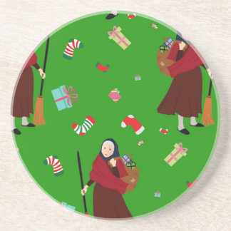 christmas witch Befana Coaster