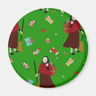 christmas witch Befana Magnet