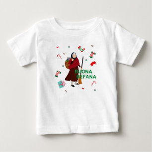 christmas Witch buona Befana Baby T-Shirt