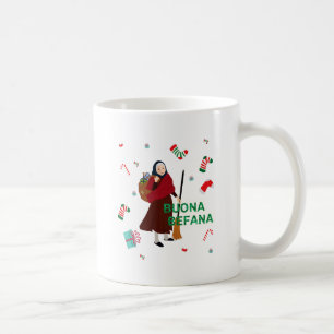 christmas Witch buona Befana Coffee Mug