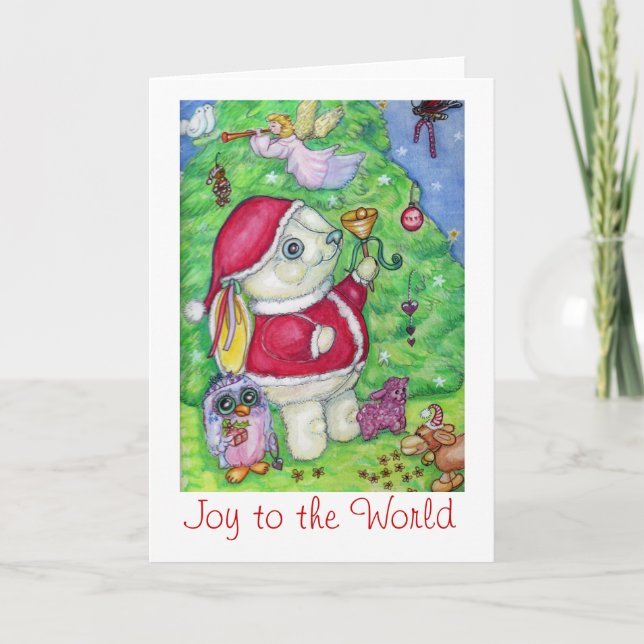 Christmas with Pookie Holiday Card (Front)