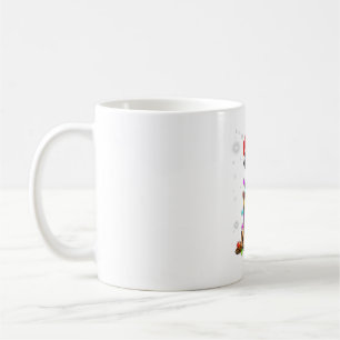 Christmas With Rottweiler Dog Coffee Mug