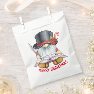 Christmas With Santa Favour Bag
