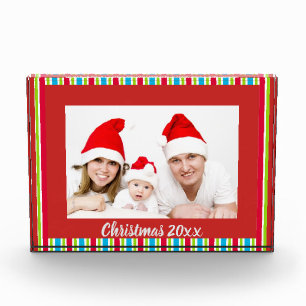 Christmas with Year Favourite Family Photograph Photo Block