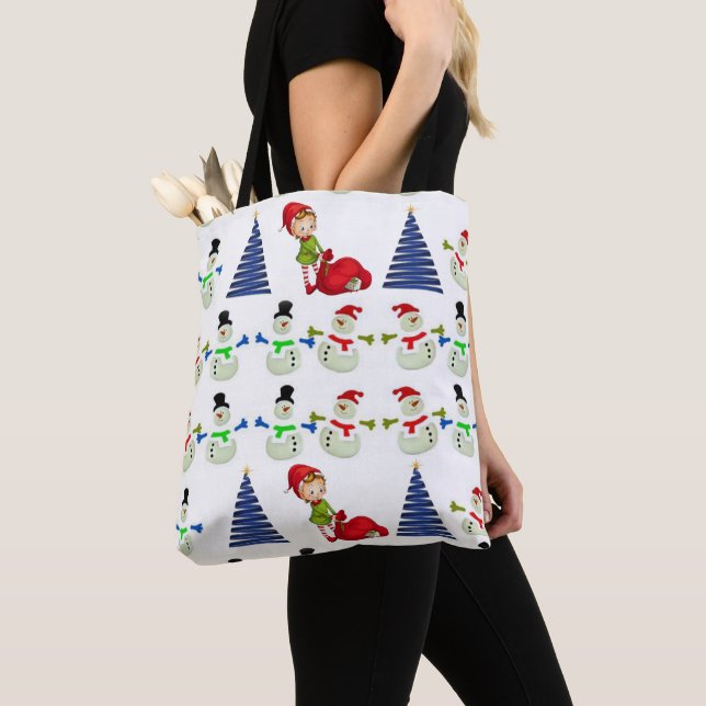 Christmas Women's Tote Bags (Close Up)